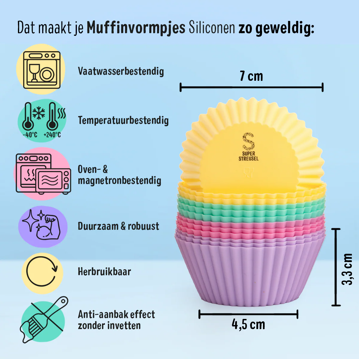 Silicone muffin cup - Image 3