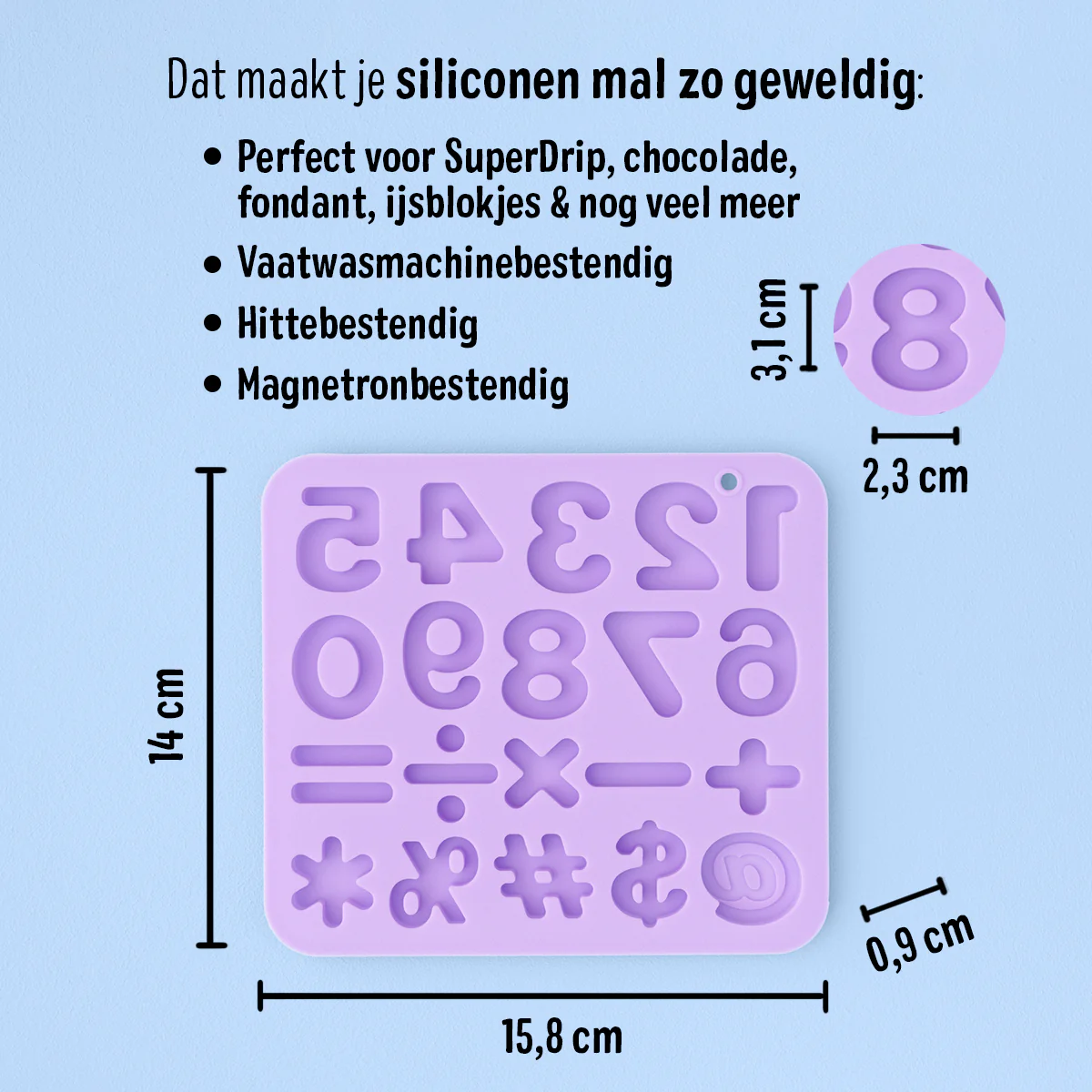 Siliconen mal Numers - Image 4