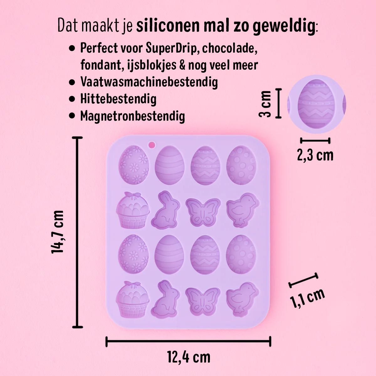 Siliconen mal Pasen - Image 4